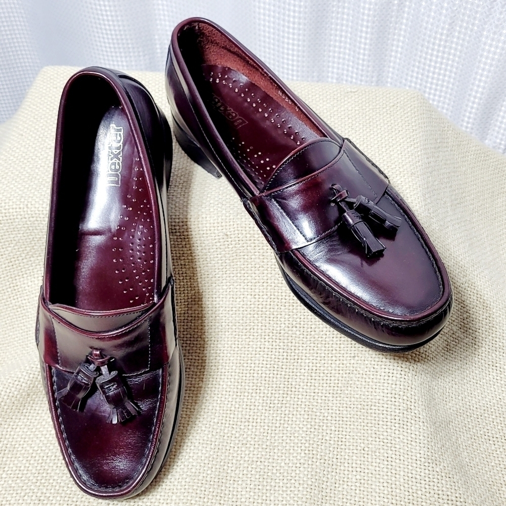 Dexter Vintage Leather Penny Loafer Pinch Tassel Men's (10.5M) Made in USA.